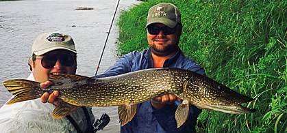 Here I am with guide, Chris Willen. 